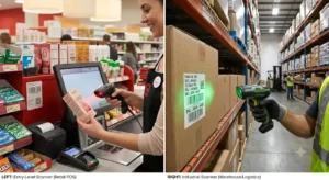perbandingan barcode scanner murah dan barcode scanner industri