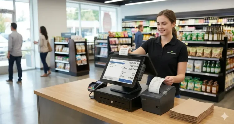 thermal printer kasir mencetak struk dengan cepat tanpa tinta