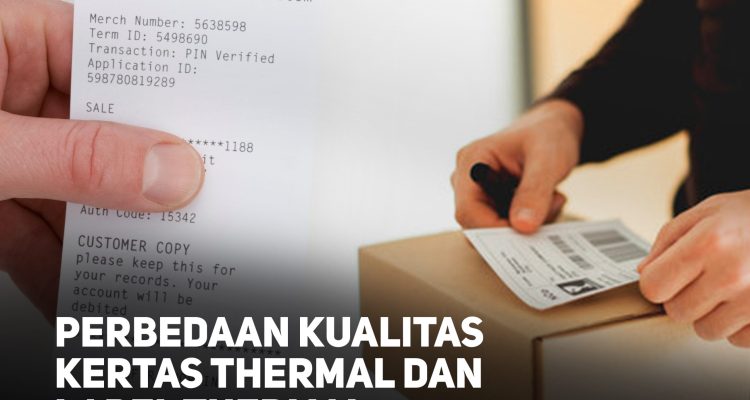 kertas dan label thermal
