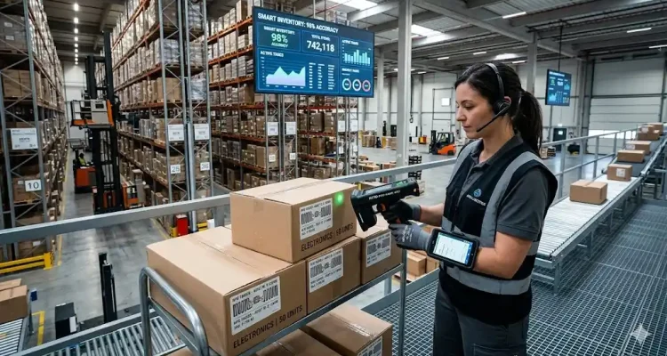 penggunaan teknologi RFID dalam warehouse dan bisnis modern