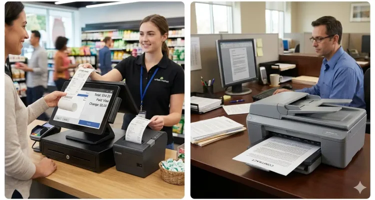 printer thermal bisnis untuk kasir dan operasional retail modern